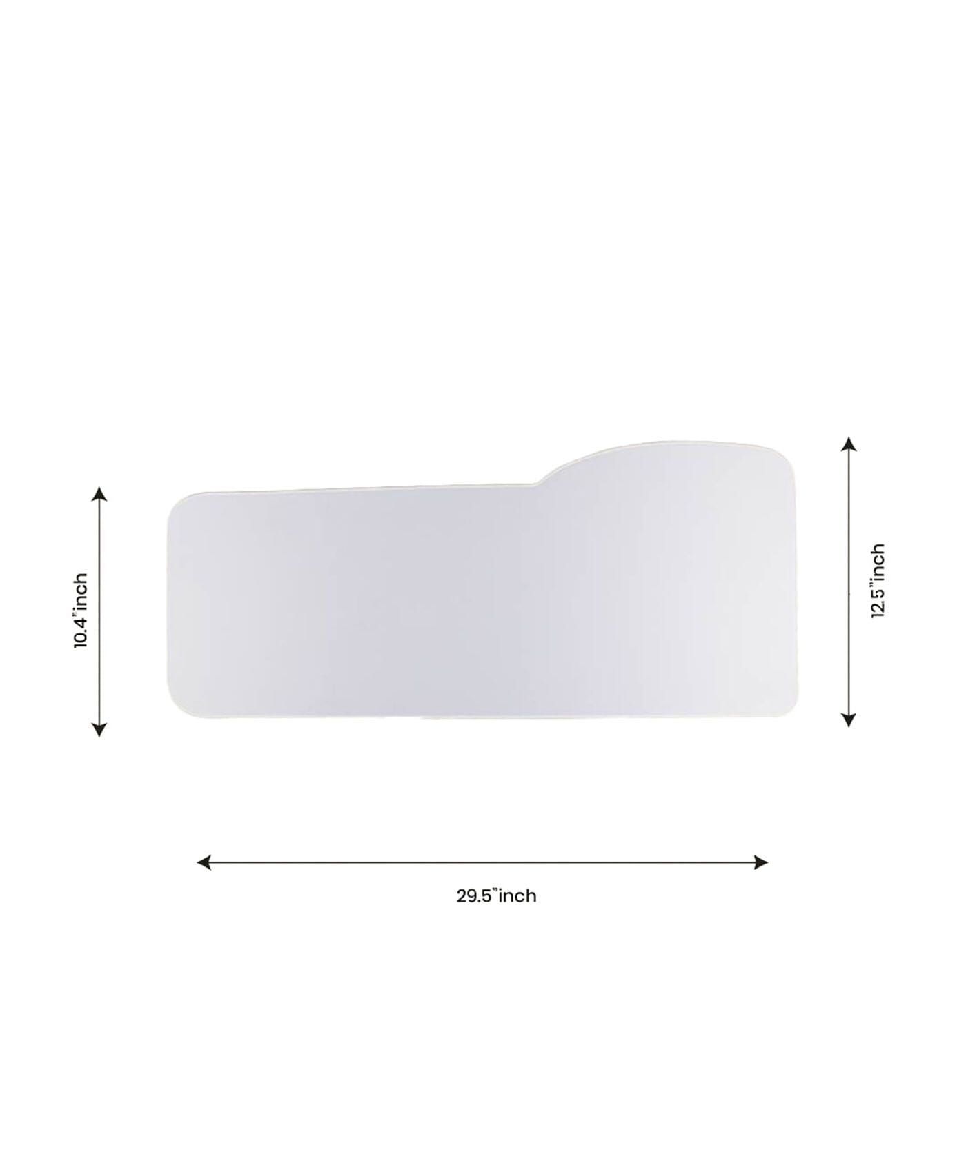 Jumbo Mouse Mat- White